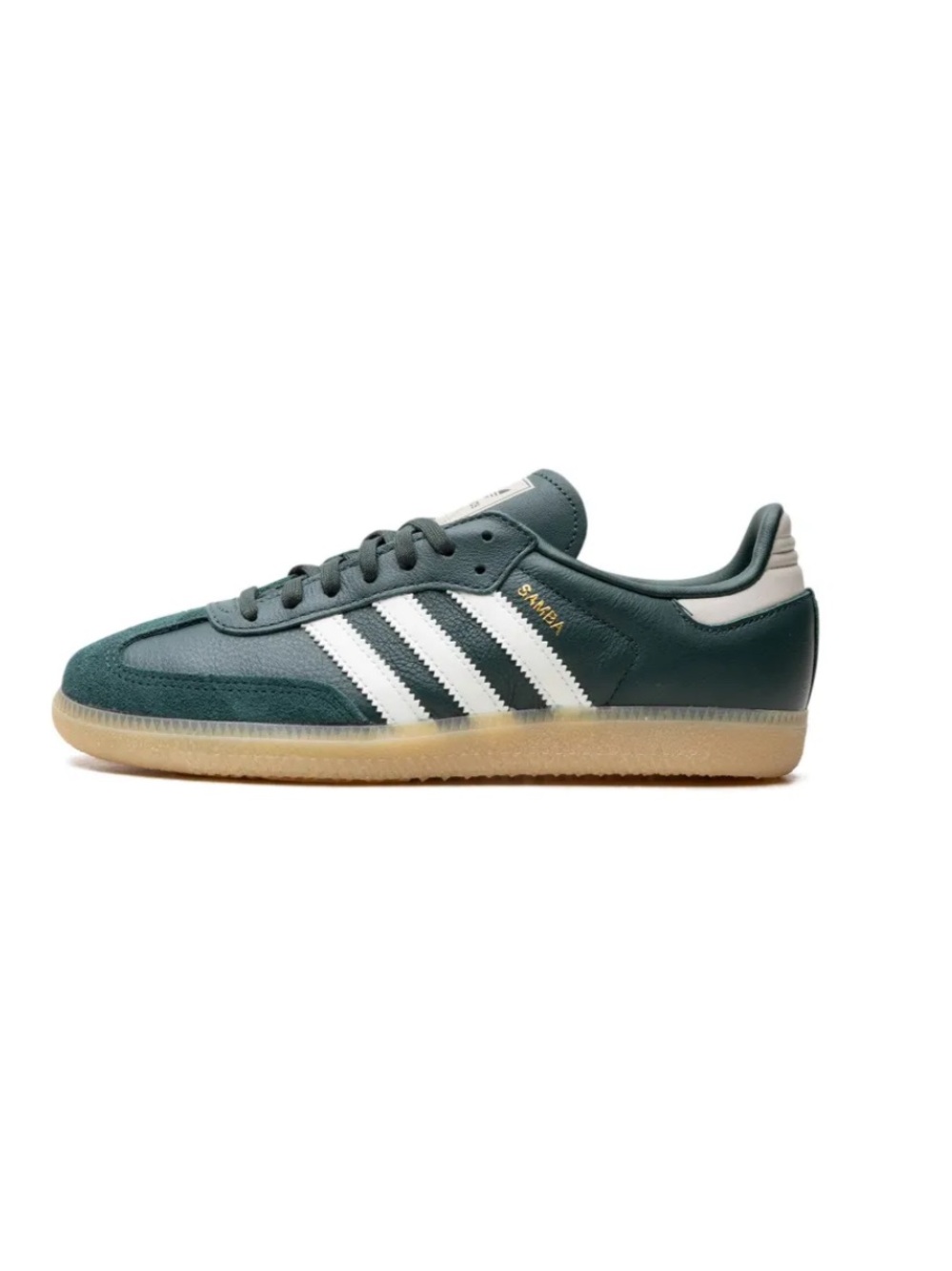 New without tags Women’s adidas Samba OG Mineral Green& White Classic Sneaker